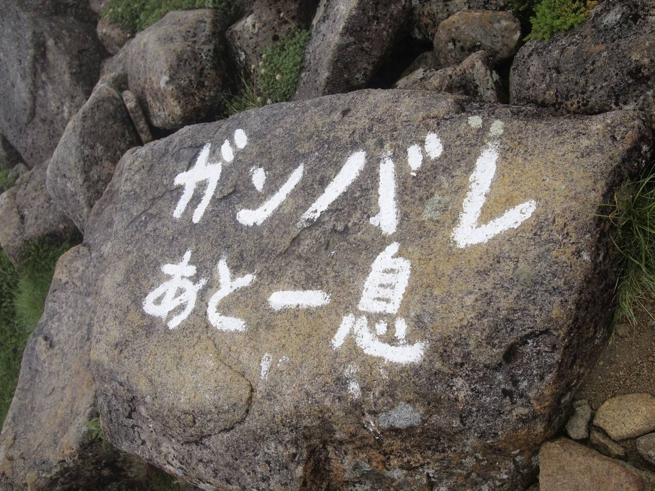 ガンバレあと一息